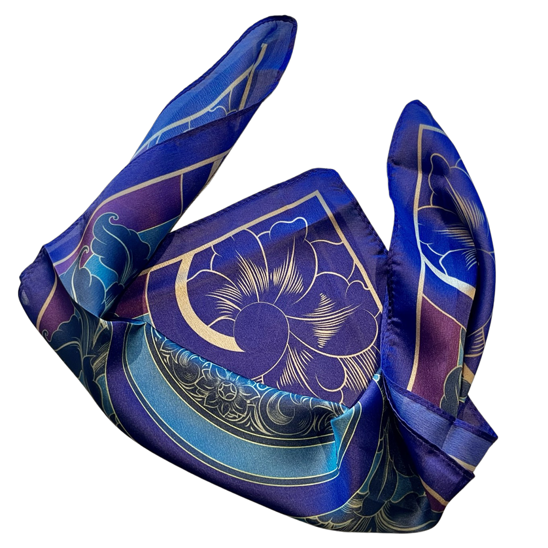 Scarf Bandana blue