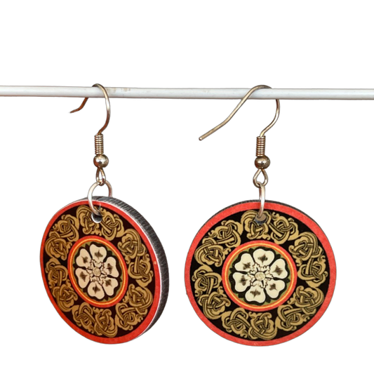 Handmade wooden Earrings